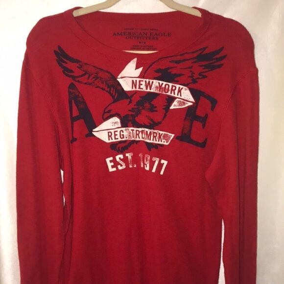 American Eagle Outfitters Long sleeve cotton shirt - Picture 1 of 5